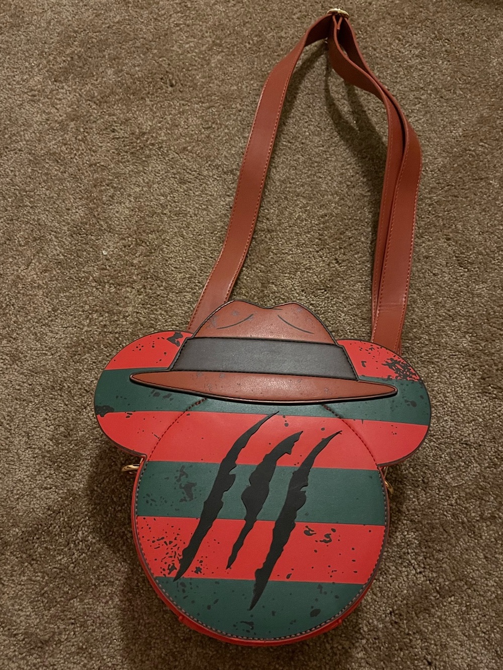 Magically horrific Mickey Kruger bag